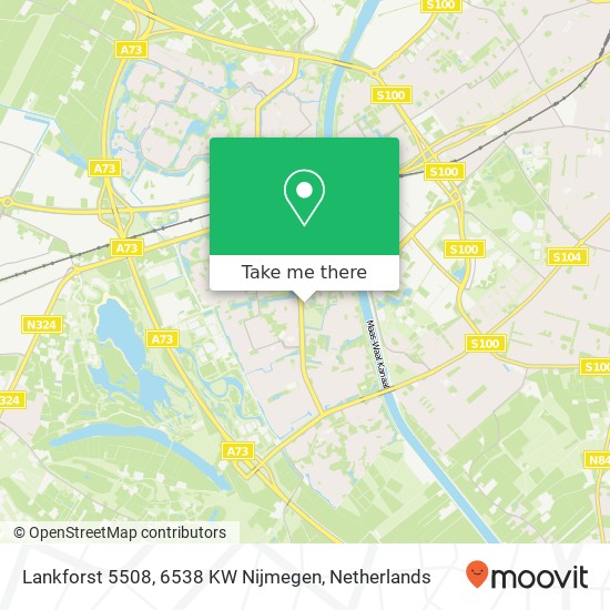 Lankforst 5508, 6538 KW Nijmegen map