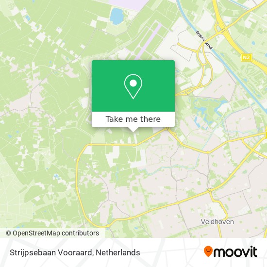 Strijpsebaan Vooraard map