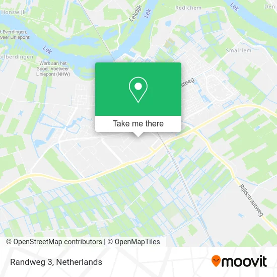 Randweg 3 map