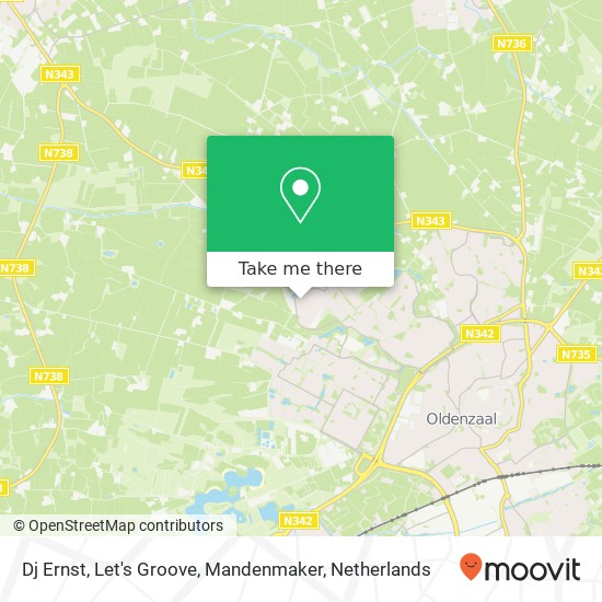 Dj Ernst, Let's Groove, Mandenmaker map