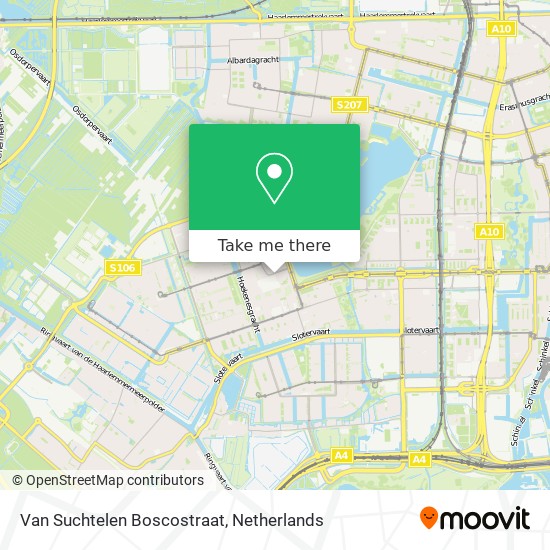 Van Suchtelen Boscostraat map