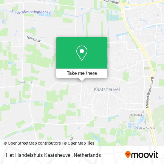 Het Handelshuis Kaatsheuvel Karte