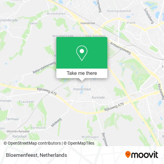 Bloemenfeest map