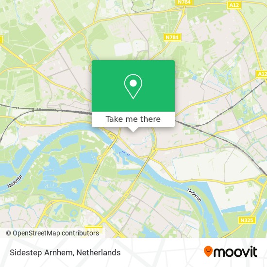 Sidestep Arnhem map