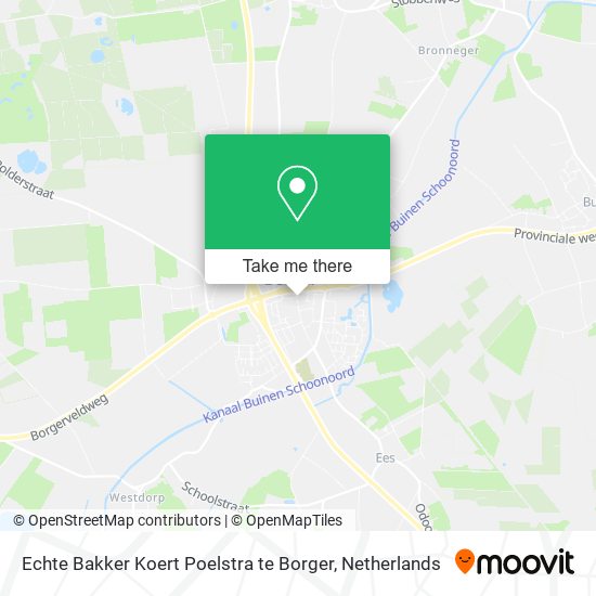 Echte Bakker Koert Poelstra te Borger map