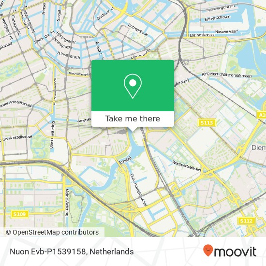 Nuon Evb-P1539158 map