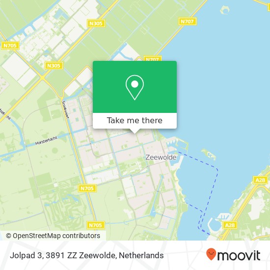 Jolpad 3, 3891 ZZ Zeewolde Karte