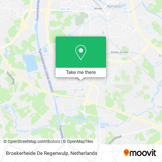 Broekerheide De Regenwulp map