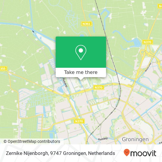 Zernike Nijenborgh, 9747 Groningen map