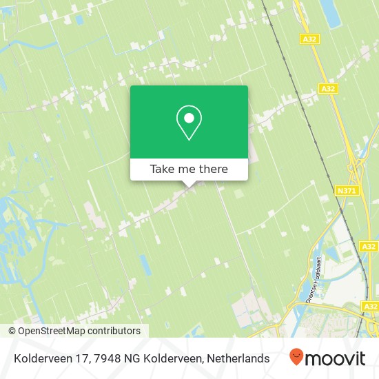 Kolderveen 17, 7948 NG Kolderveen map