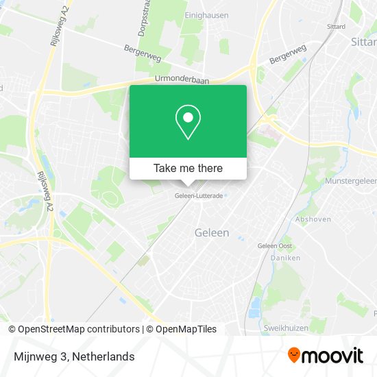 Mijnweg 3 Karte