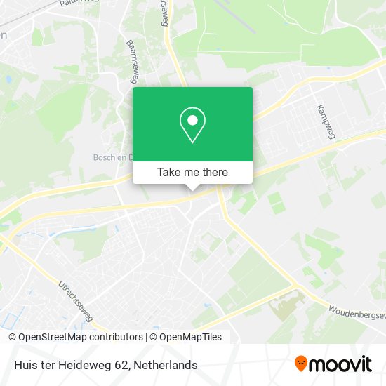 Huis ter Heideweg 62 map