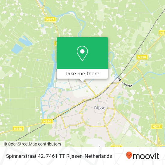 Spinnerstraat 42, 7461 TT Rijssen map