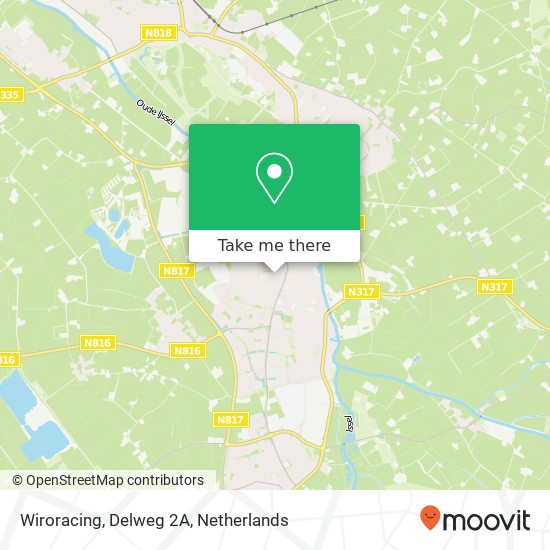 Wiroracing, Delweg 2A map