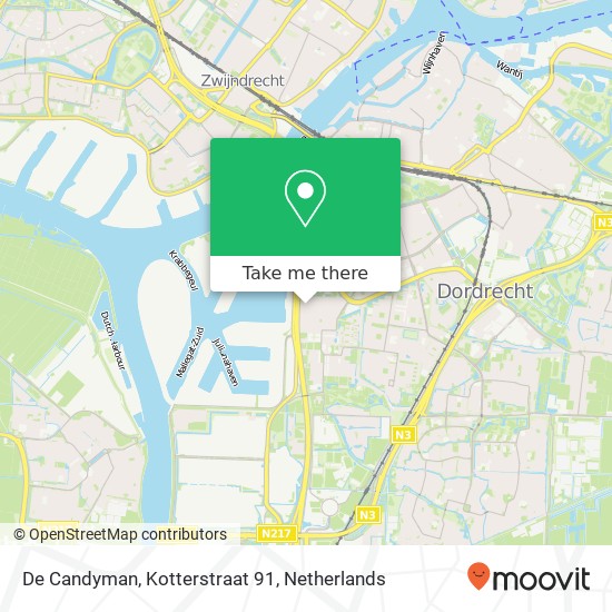 De Candyman, Kotterstraat 91 map