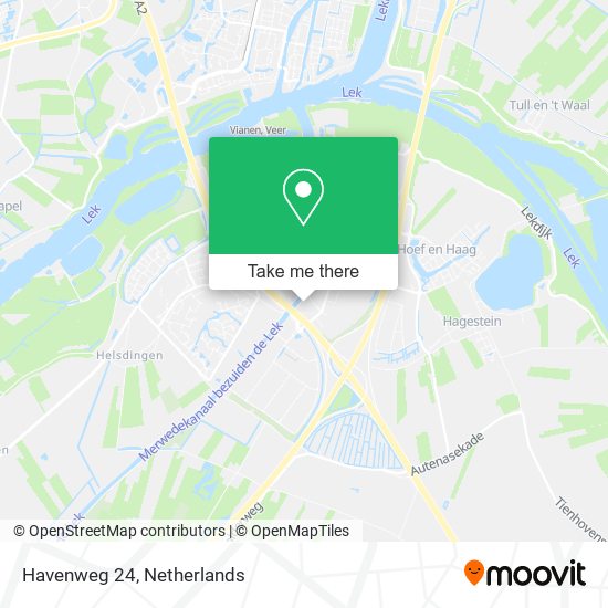 Havenweg 24 map