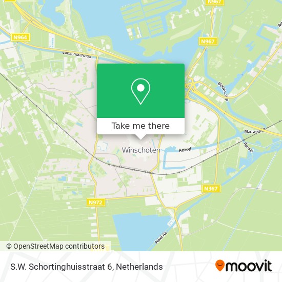 S.W. Schortinghuisstraat 6 map