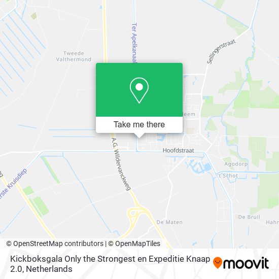 Kickboksgala  Only the Strongest  en Expeditie Knaap 2.0 map