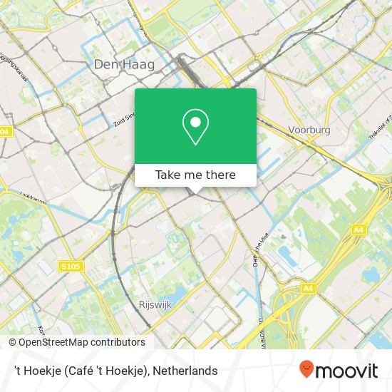 't Hoekje (Café 't Hoekje) map