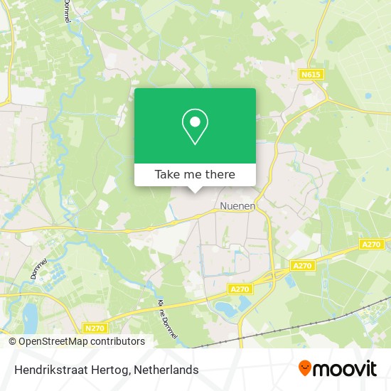 Hendrikstraat Hertog map