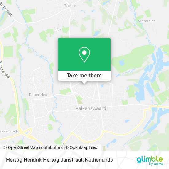 Hertog Hendrik Hertog Janstraat Karte