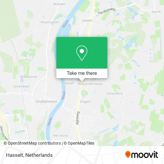 Hasselt Karte