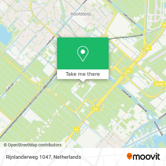 Rijnlanderweg 1047 map