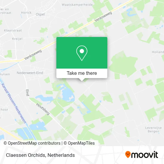 Claessen Orchids, Leveroysedijk 3 map