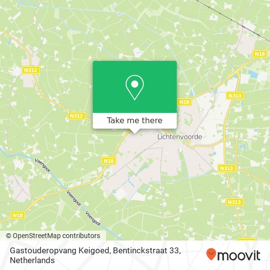 Gastouderopvang Keigoed, Bentinckstraat 33 map