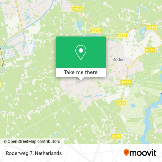 Roderweg 7 map