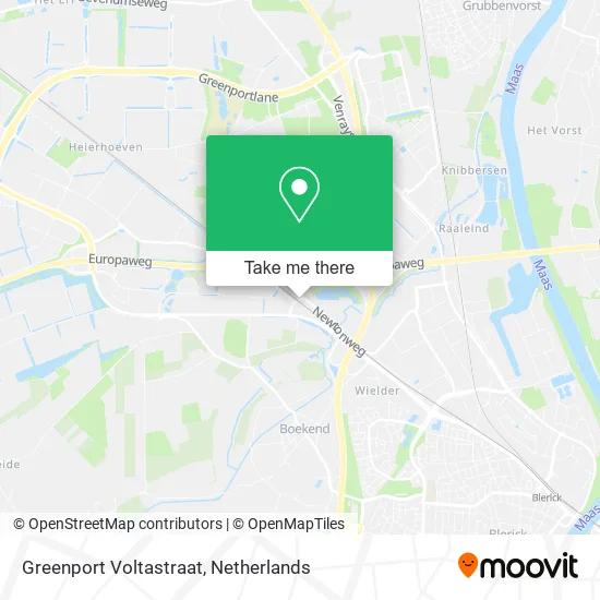 Greenport Voltastraat map