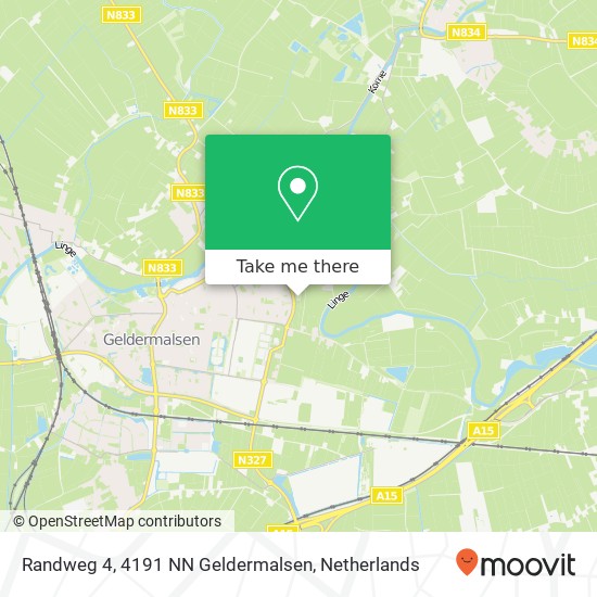 Randweg 4, 4191 NN Geldermalsen map