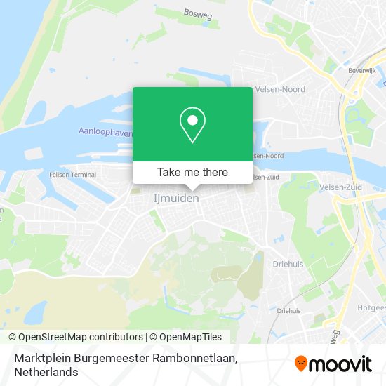Marktplein Burgemeester Rambonnetlaan map