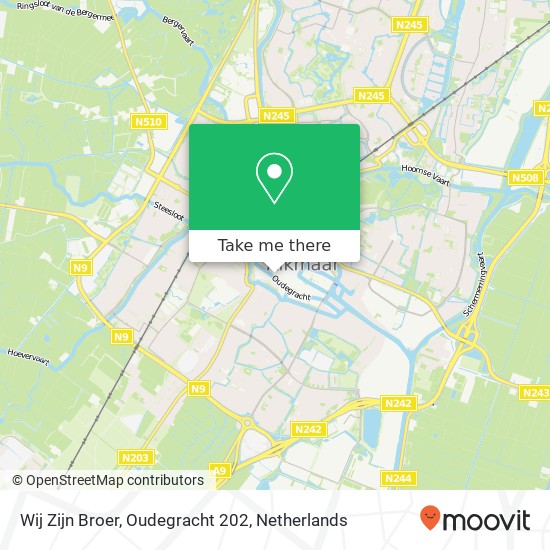 Wij Zijn Broer, Oudegracht 202 map