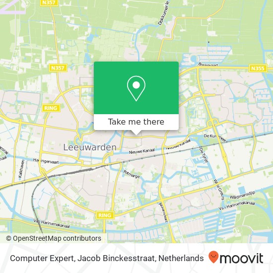 Computer Expert, Jacob Binckesstraat map