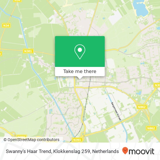 Swanny's Haar Trend, Klokkenslag 259 map