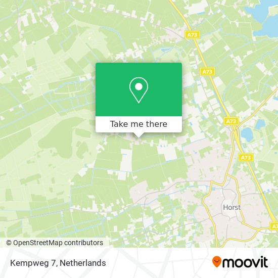 Kempweg 7 map