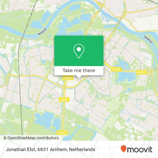 Jonathan Elst, 6831 Arnhem map