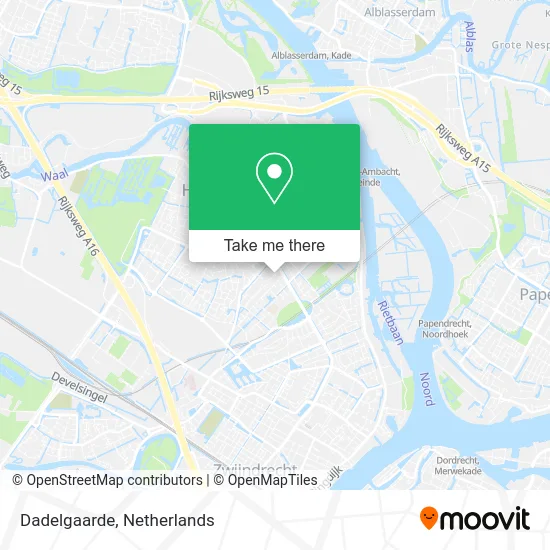 Dadelgaarde map