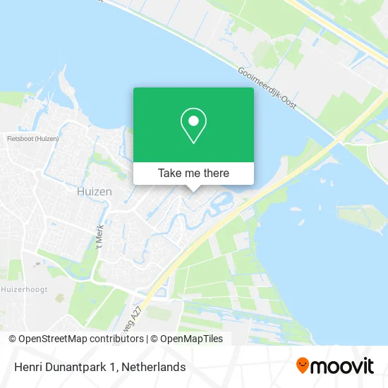 Henri Dunantpark 1 map