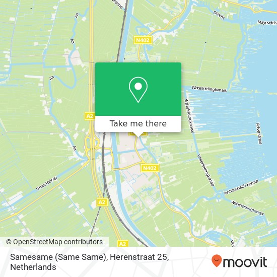 Samesame (Same Same), Herenstraat 25 map