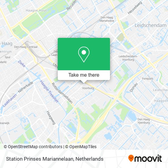 Station Prinses Mariannelaan map