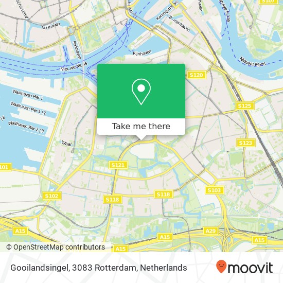 Gooilandsingel, 3083 Rotterdam map