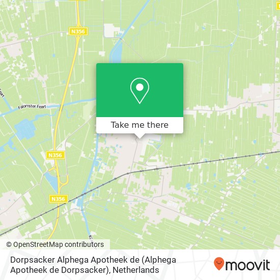 Dorpsacker Alphega Apotheek de map