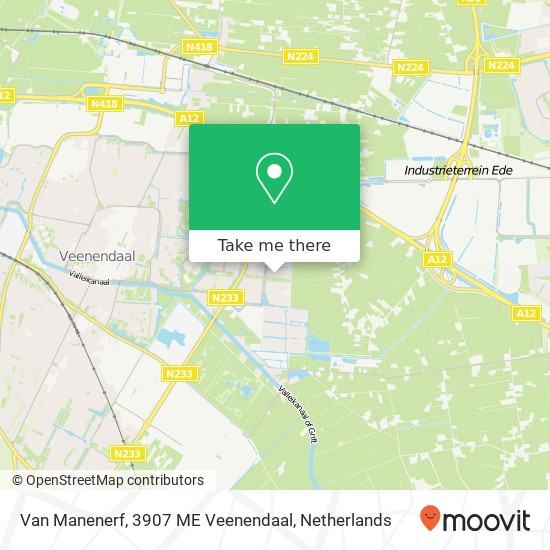 Van Manenerf, 3907 ME Veenendaal map