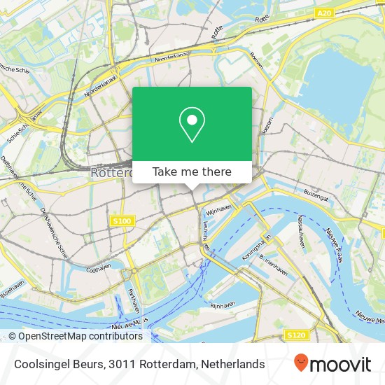Coolsingel Beurs, 3011 Rotterdam map