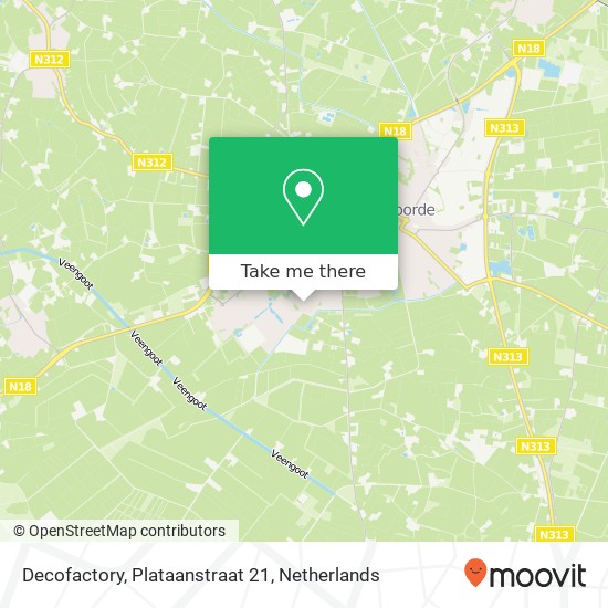 Decofactory, Plataanstraat 21 map