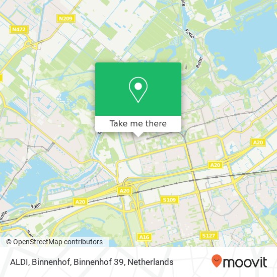 ALDI, Binnenhof, Binnenhof 39 map