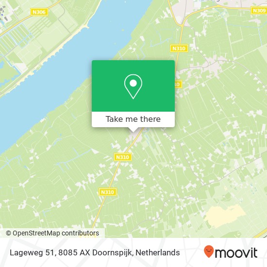 Lageweg 51, 8085 AX Doornspijk map