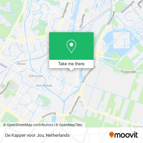 De Kapper voor Jou map